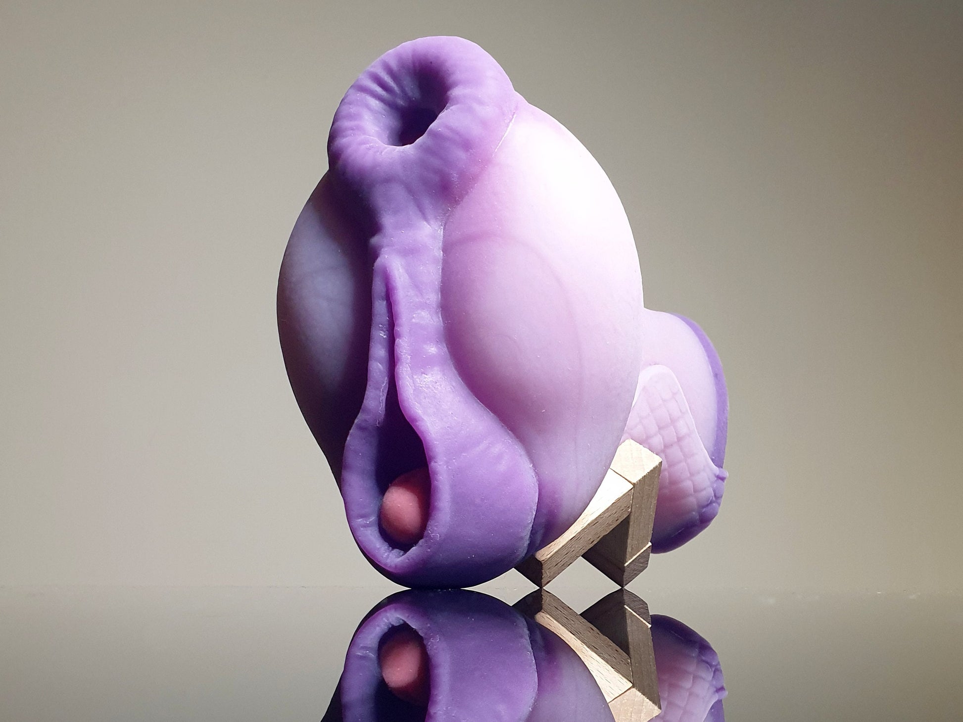 A purple mlp pony themed fleshlight.